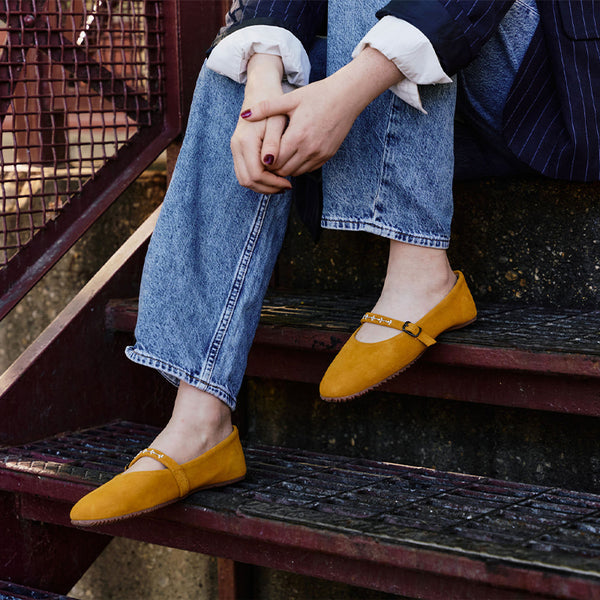 Manitobah Meadow Mary Jane in Sunrise Yellow