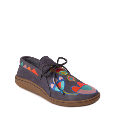 Not Afraid Embroidered Modern Moccasin