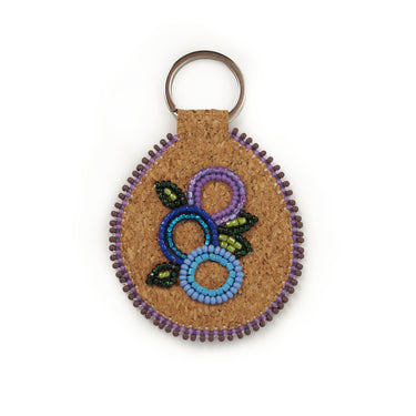 Crystal Behn Beaded Berry Keychain