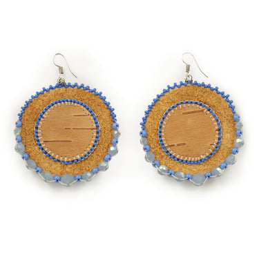 Crystal Behn Blue Earrings