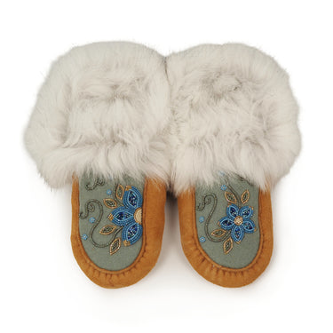 Jennifer Bell Ladies 9 Floral  Moccasins