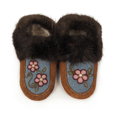 Jennifer Bell Ladies 7 Floral Moccasins