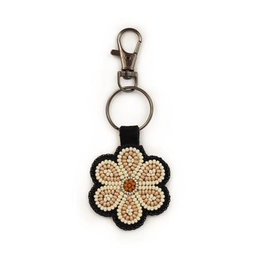 Jaime Lepine White Keychain