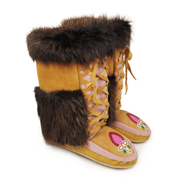 Jennifer Wabano Laced Mukluks