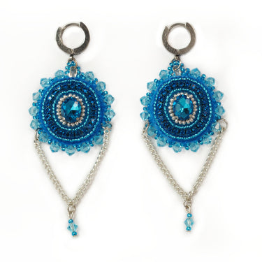 Linda Mccullough Beaded Earrings