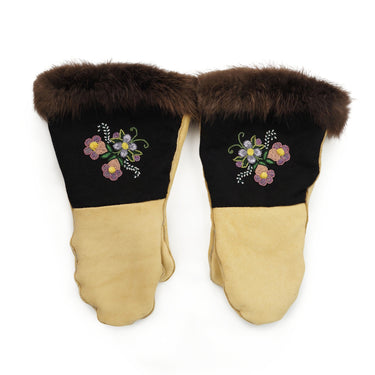 Gantelets en peau d'orignal Linda McCullough