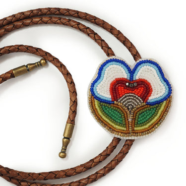 Proud Wednesday Dene Floral Bolo Tie