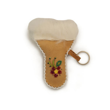 Stephanie Tenasco Mini Fur Mitt Keychain