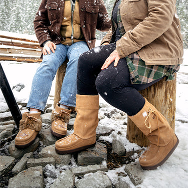 Manitobah Waterproof Hunter Winter Boot in Oak