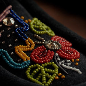 Heather Dickson Walking In Two Worlds Moccasin